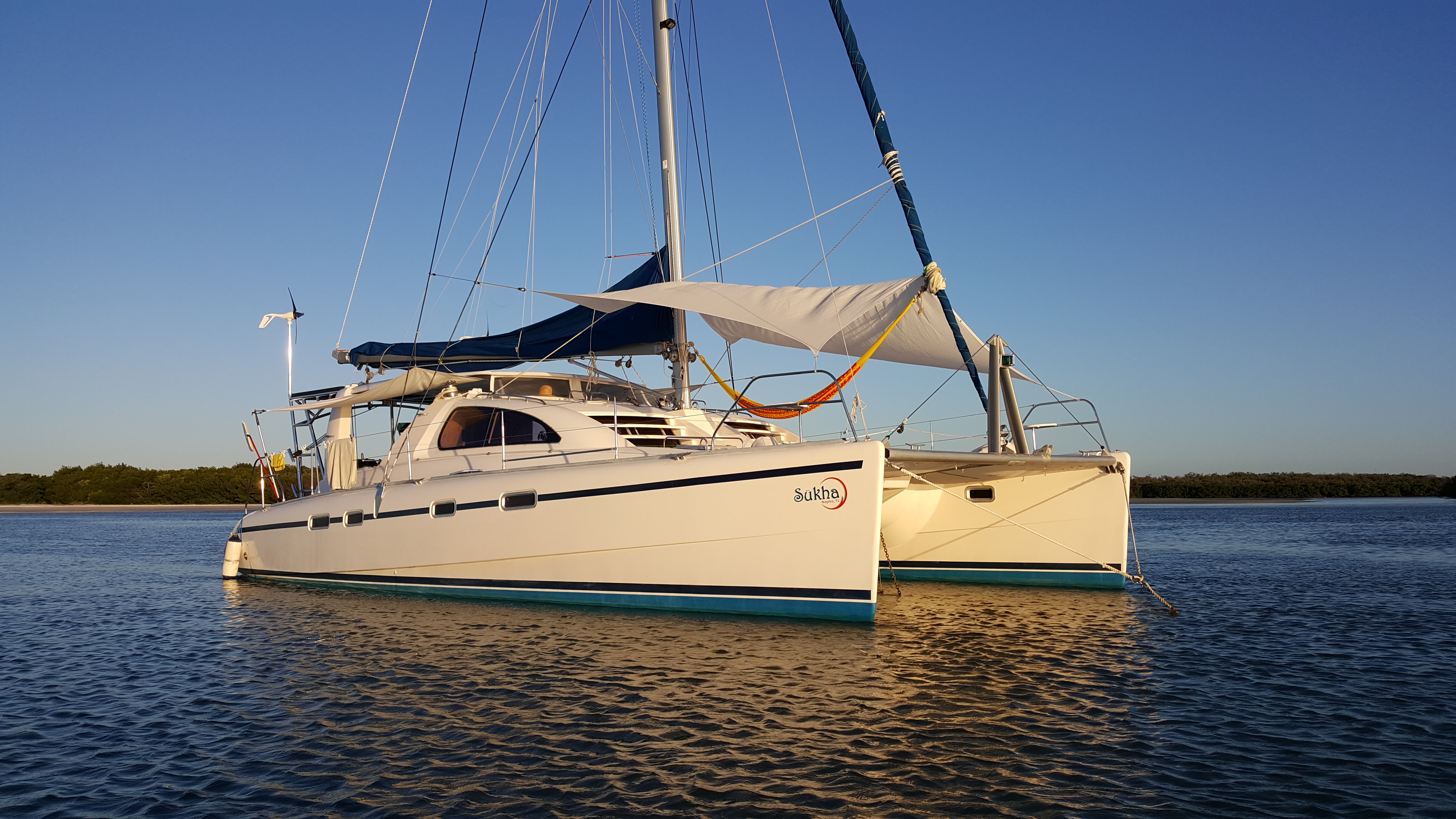 Used Sail Catamaran for Sale 2002 Leopard 42 Boat Highlights